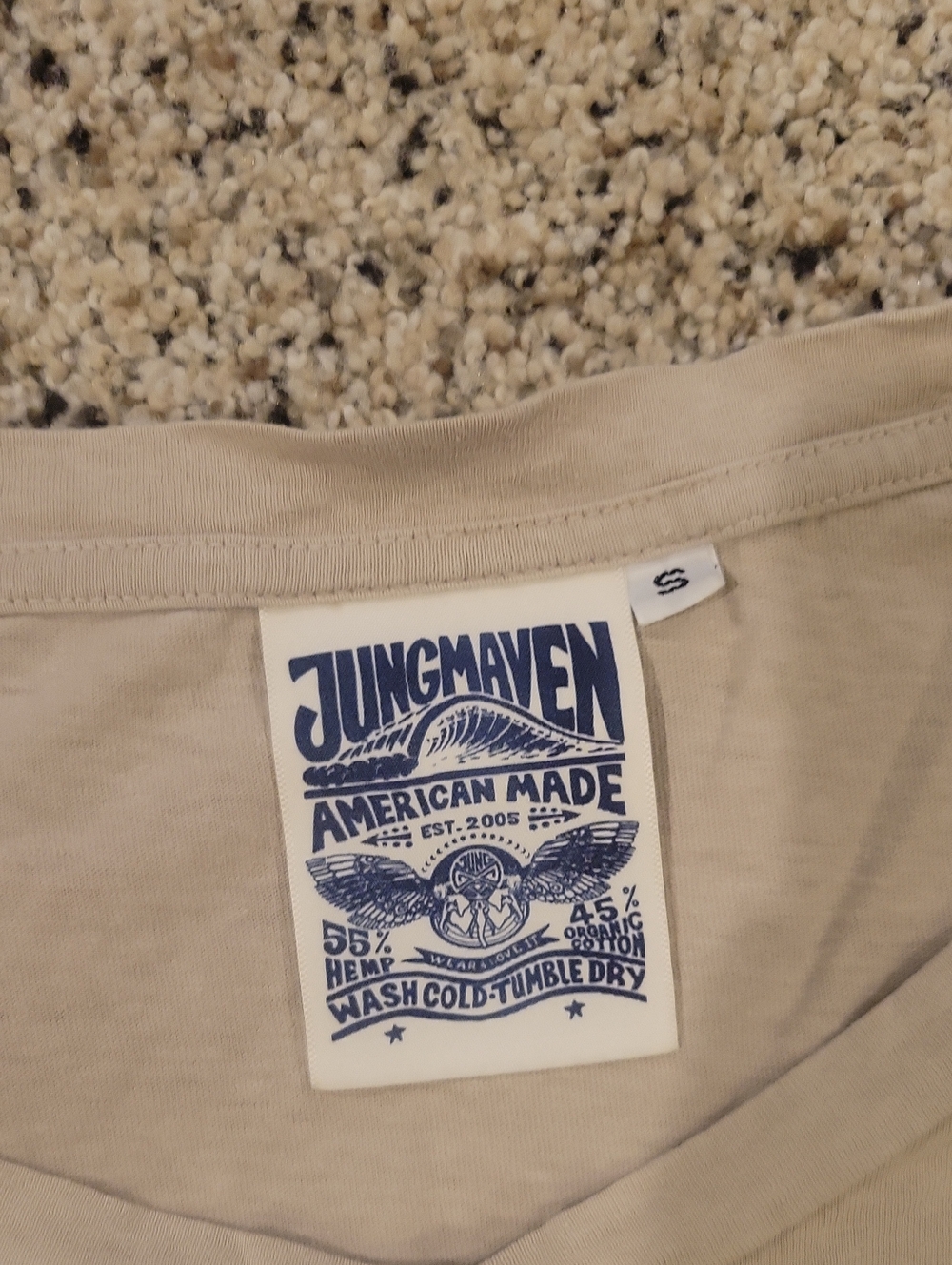 Jungmaven Short Sleeve Tee Shirt Bundle Hemp Organic Cotton Blend XS Small - Picture 4 of 5